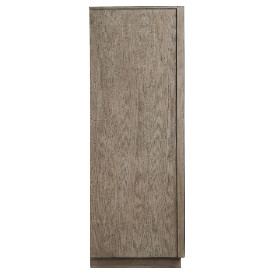 Durango 5-drawer Bedroom Chest Taupe Oak-zoom-9