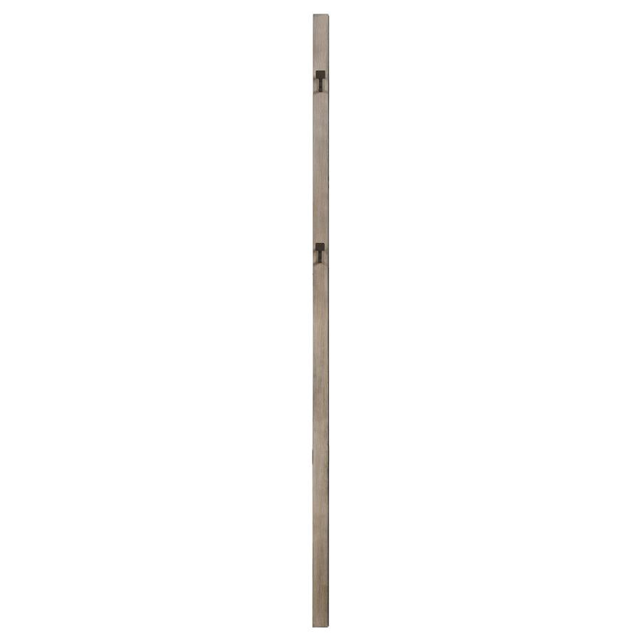 Durango 80-inch Standing Floor Mirror Washed Oak-zoom-4