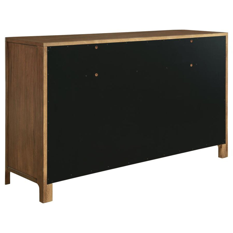 Maderia 5-piece Queen Bedroom Set Walnut-zoom-