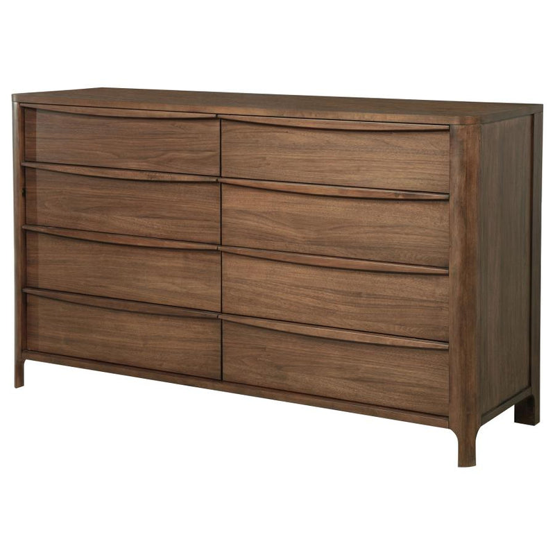 Maderia 8-drawer Dresser Cabinet Walnut-zoom-
