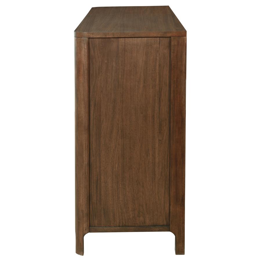 Maderia 8-drawer Dresser Cabinet Walnut-5