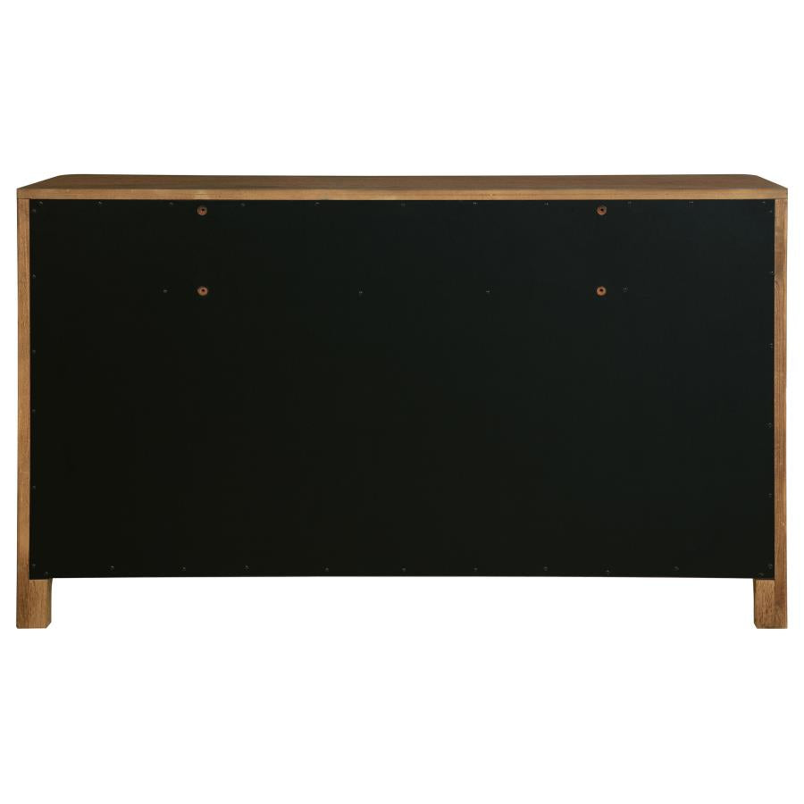Maderia 8-drawer Dresser Cabinet Walnut-7