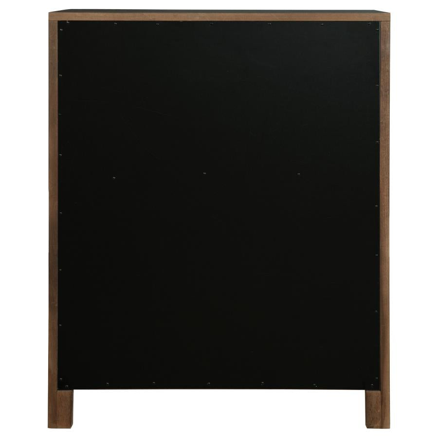 Maderia 5-drawer Chest of Drawers Walnut-zoom-7