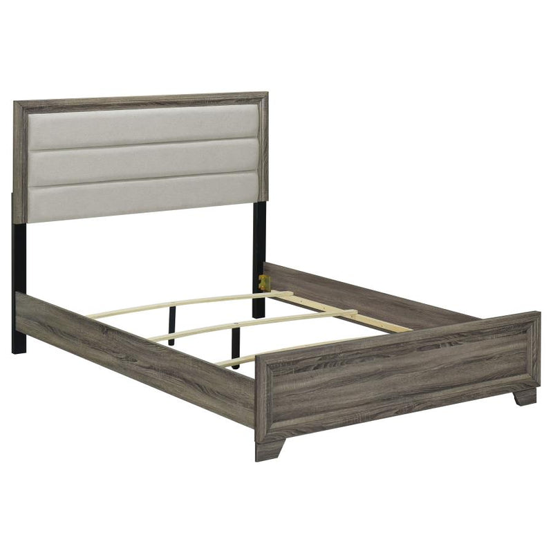 Wright 4-piece California King Bedroom Set Brown Oak-zoom-