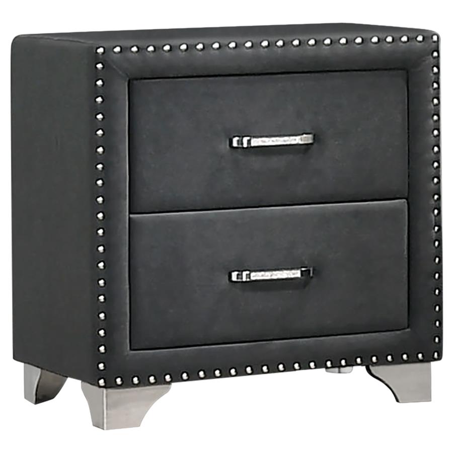 Melody 5-piece Eastern King Bedroom Set Grey-zoom-4