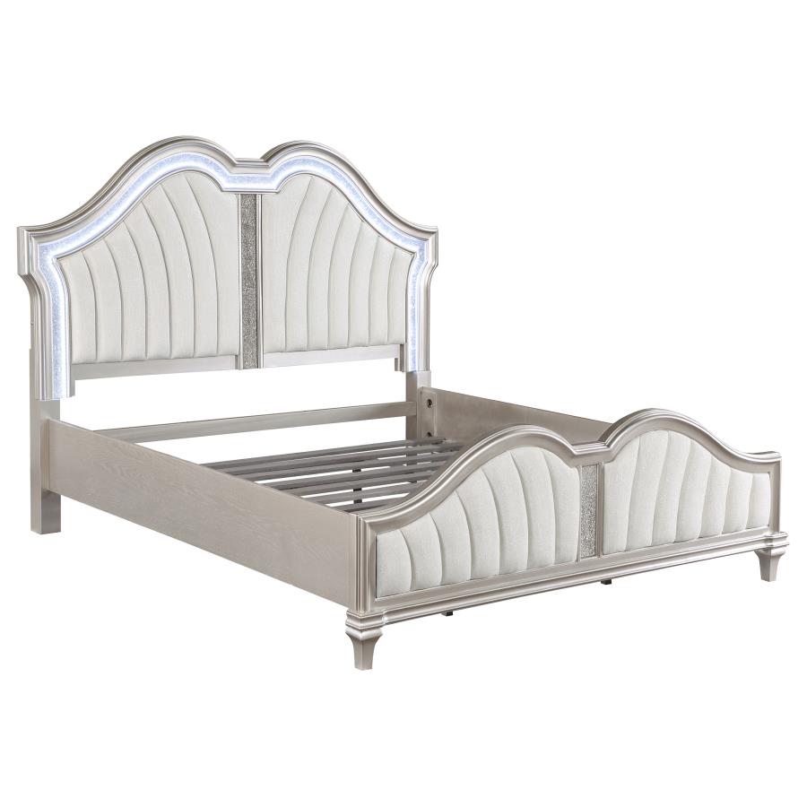 Evangeline 5-piece Eastern King Bedroom Set Silver Oak-zoom-3