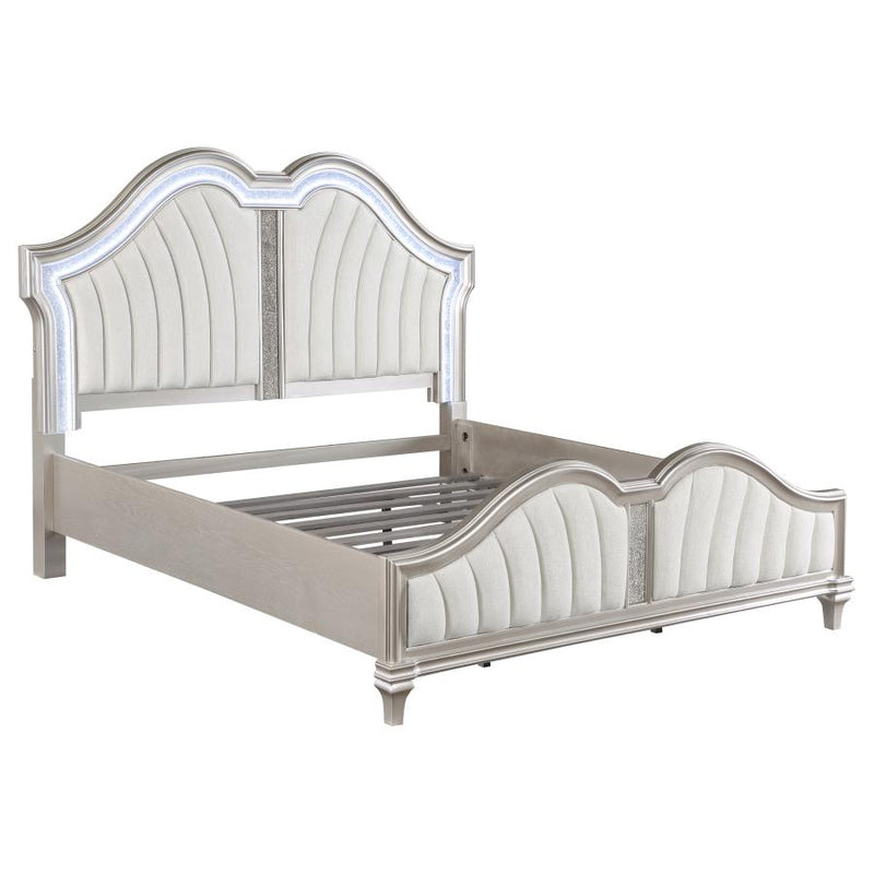 Evangeline 5-piece California King Bedroom Set Silver Oak-zoom-
