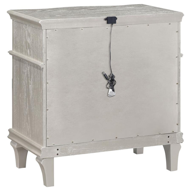 Evangeline 5-piece California King Bedroom Set Silver Oak-zoom-