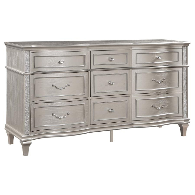 Evangeline 9-drawer Dresser Silver Oak-zoom-