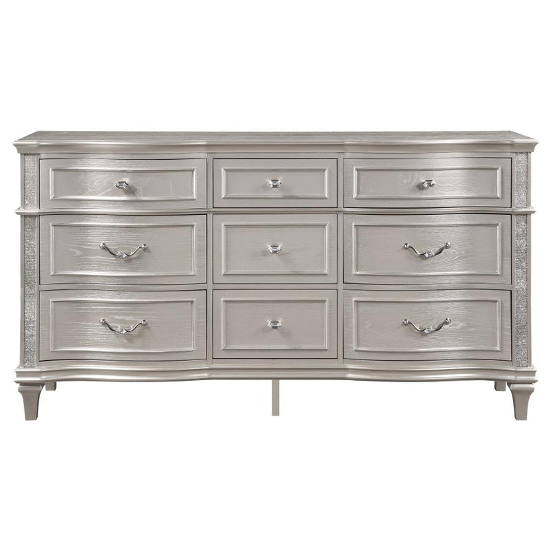 Evangeline 9-drawer Dresser Silver Oak-zoom-