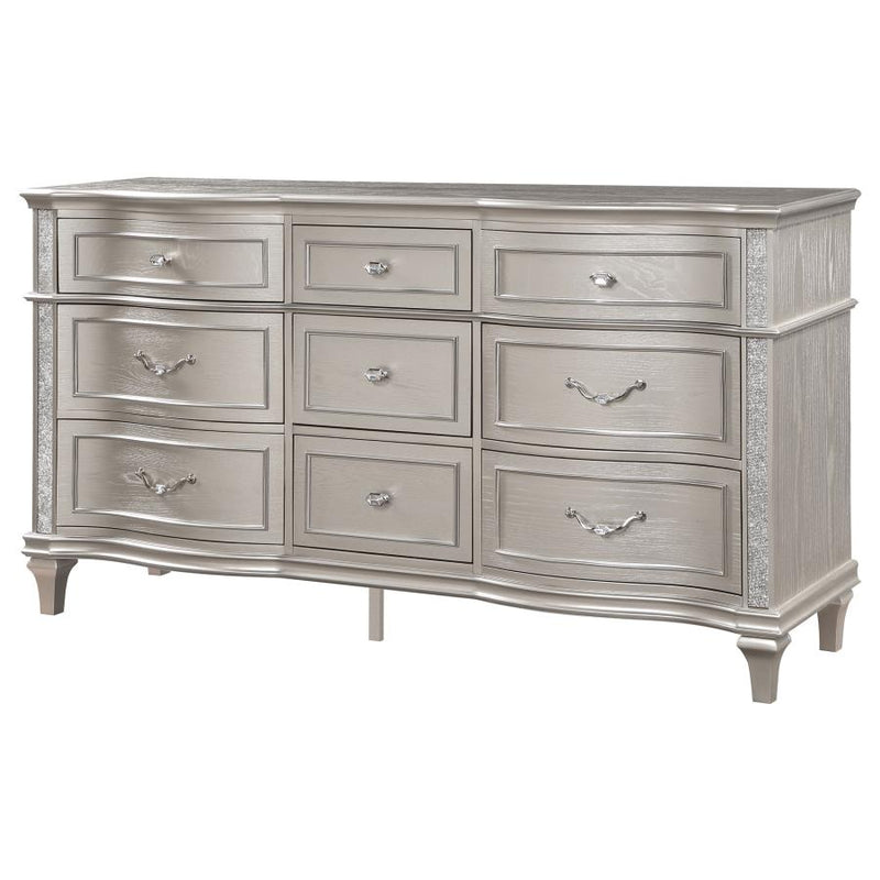 Evangeline 9-drawer Dresser Silver Oak-zoom-