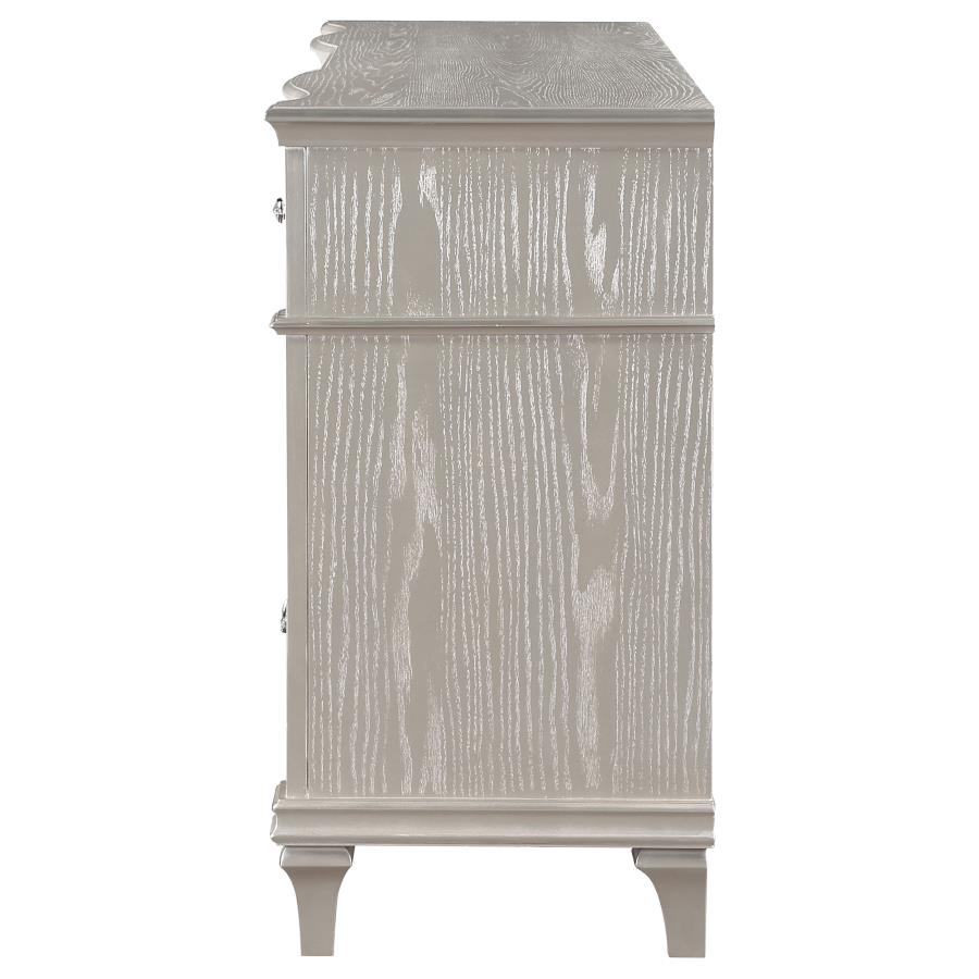 Evangeline 9-drawer Dresser Silver Oak-5
