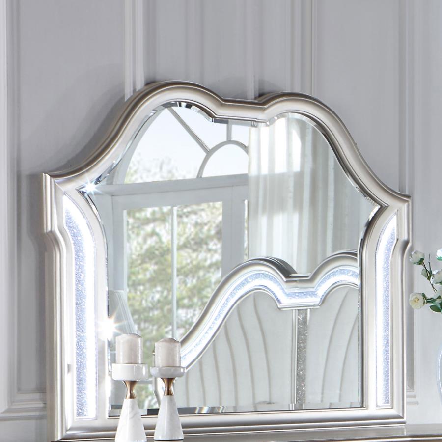 Evangeline Dresser Mirror Silver Oak-zoom-5