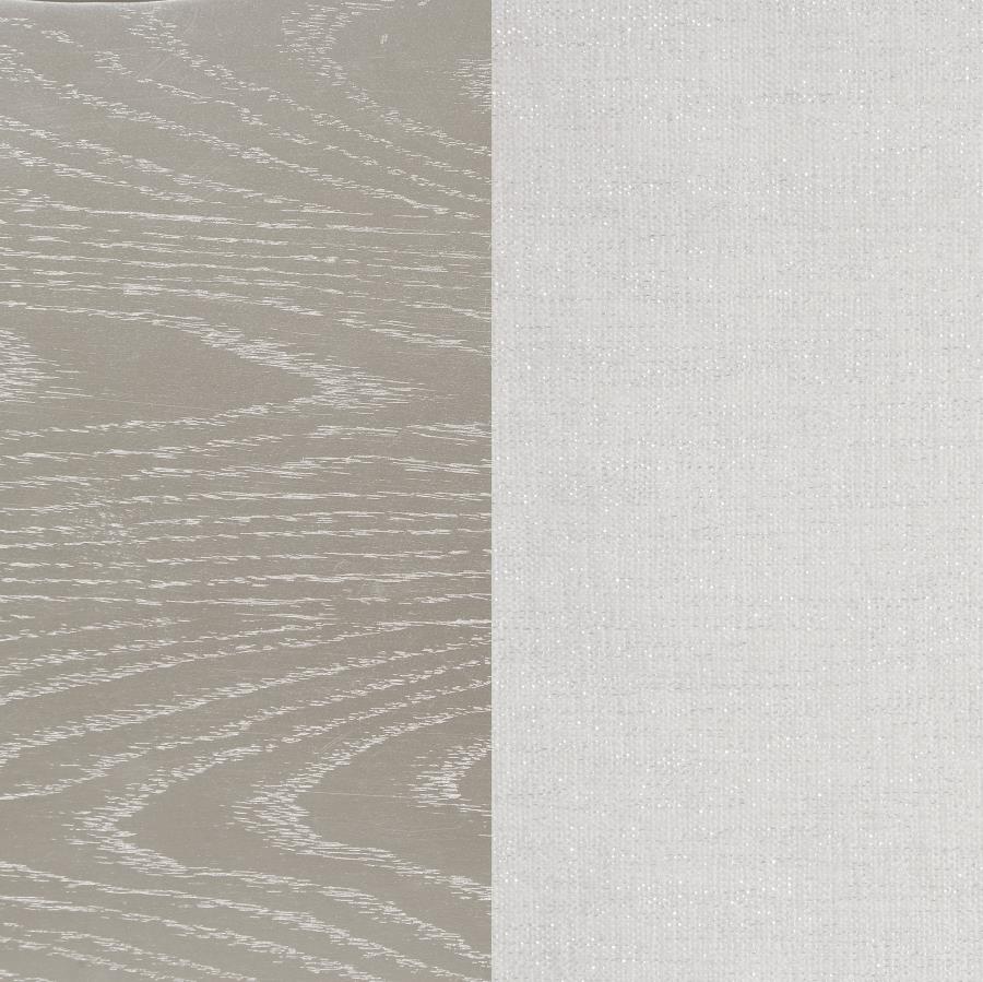 Evangeline Curved Fabric Upholstered Bench Silver Oak-13