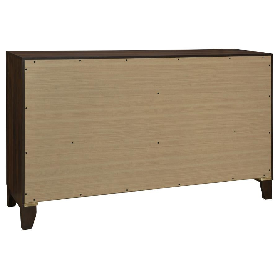 Welsley 4-piece Eastern King Bedroom Set Walnut-8