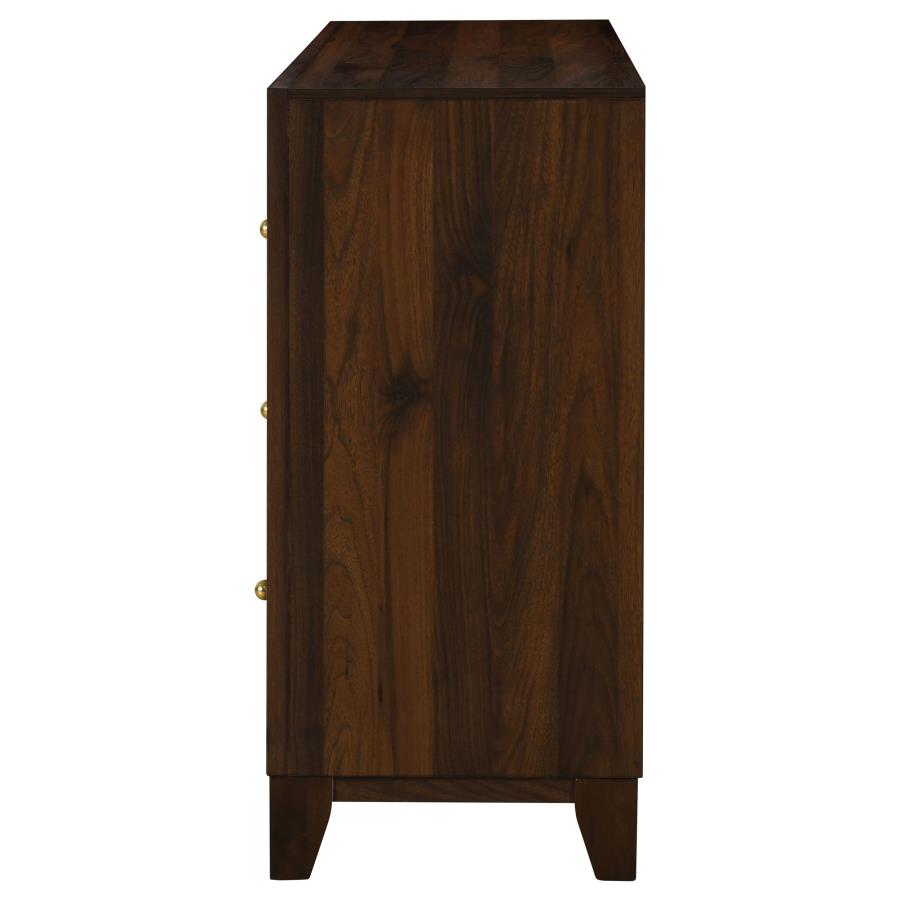 Welsley 6-drawer Dresser Cabinet Walnut-zoom-5