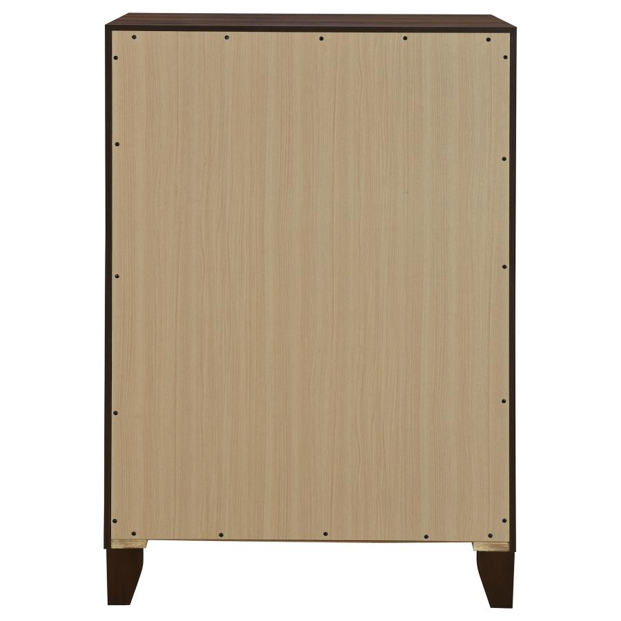 Welsley 4-drawer Chest of Drawers Walnut-7