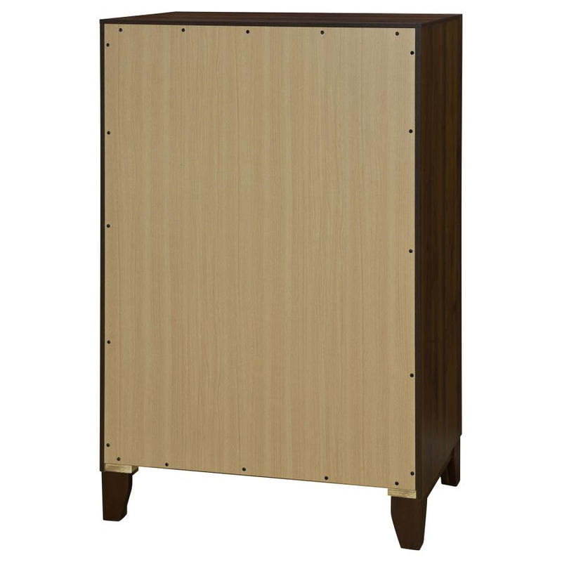 Welsley 4-drawer Chest of Drawers Walnut-zoom-