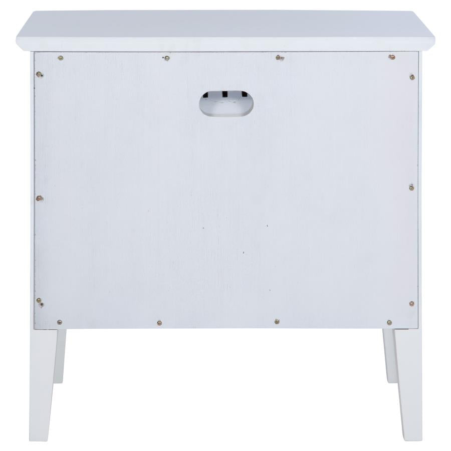 Bexhill 1-drawer Nightstand Bedside Table White-zoom-7