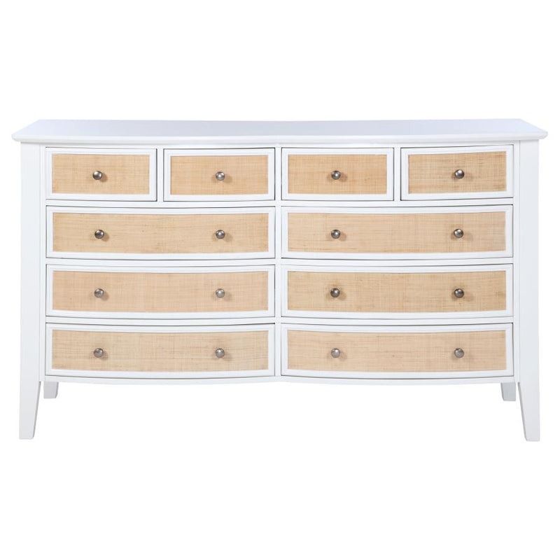 Bexhill 10-drawer Dresser Cabinet White-zoom-