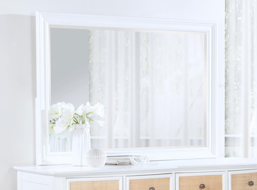 Bexhill Dresser Mirror White-zoom-2