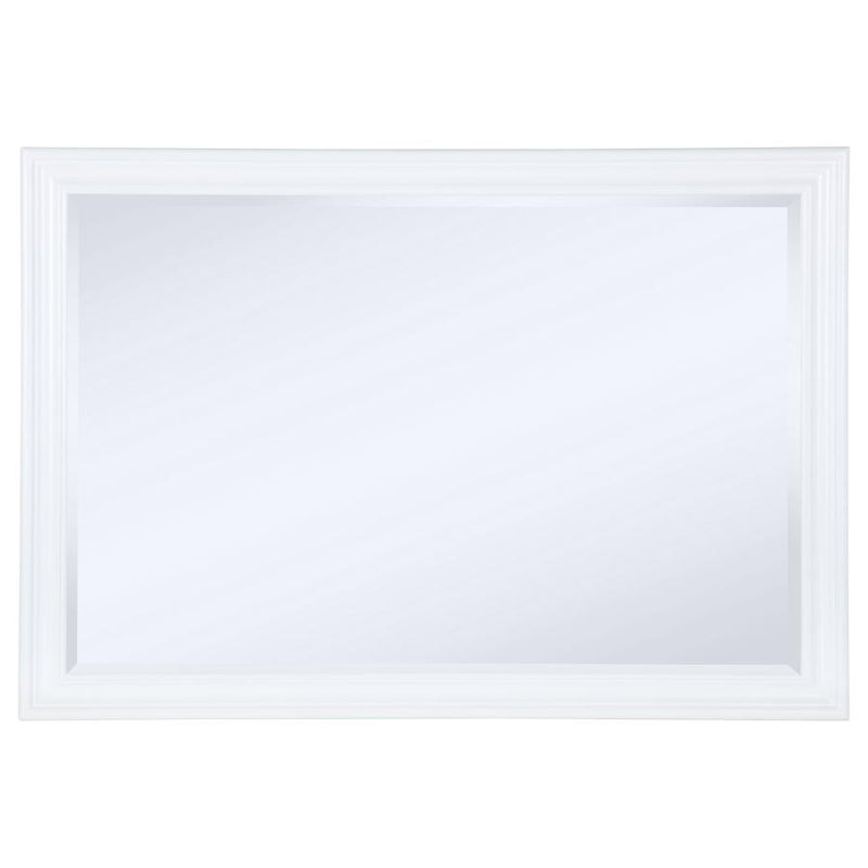 Bexhill Dresser Mirror White-zoom-