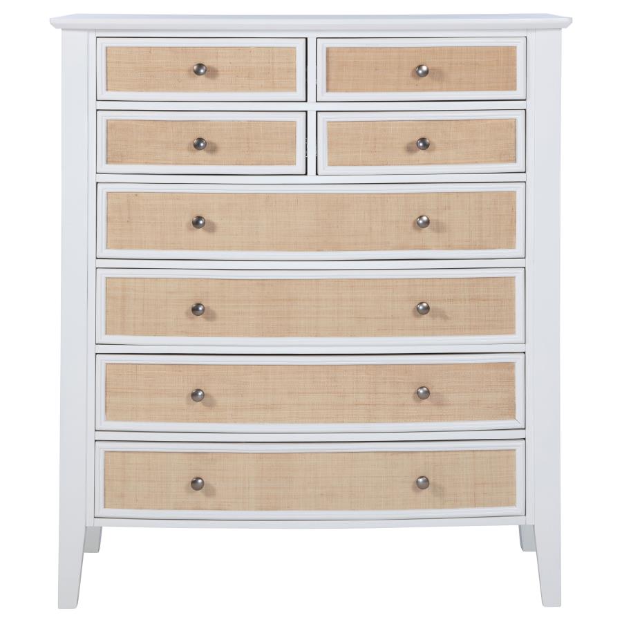 Bexhill 8-drawer Chest of Drawers White-3
