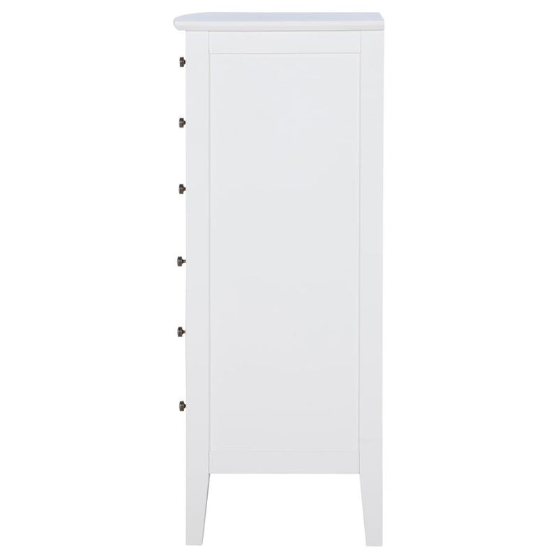 Bexhill 8-drawer Chest of Drawers White-zoom-