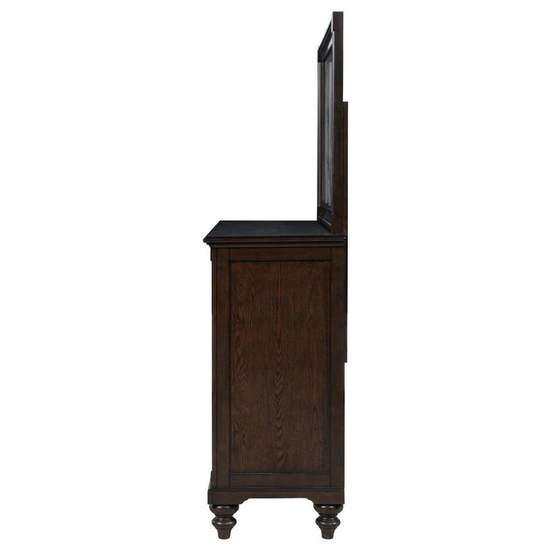 Andover 8-drawer Dresser and Mirror Dark Oak-zoom-