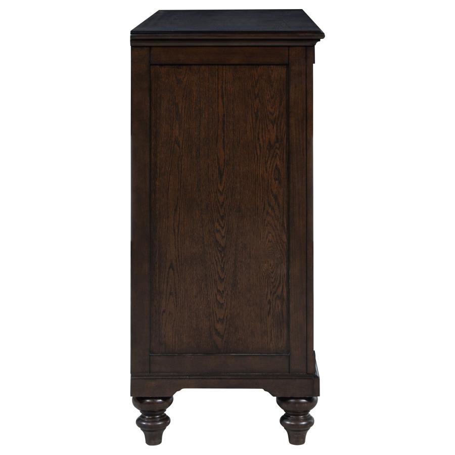 Andover 8-drawer Dresser Cabinet Dark Oak-zoom-9