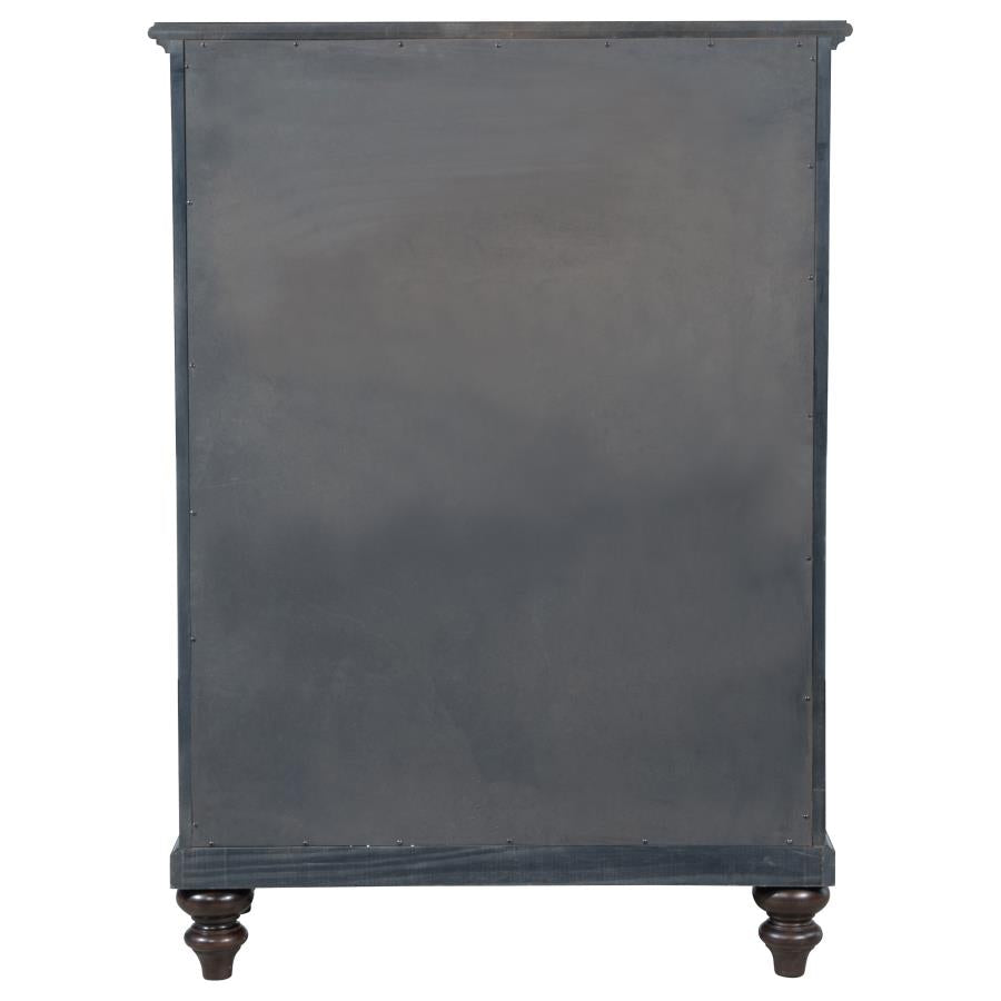 Andover 5-drawer Chest of Drawers Dark Oak-zoom-7