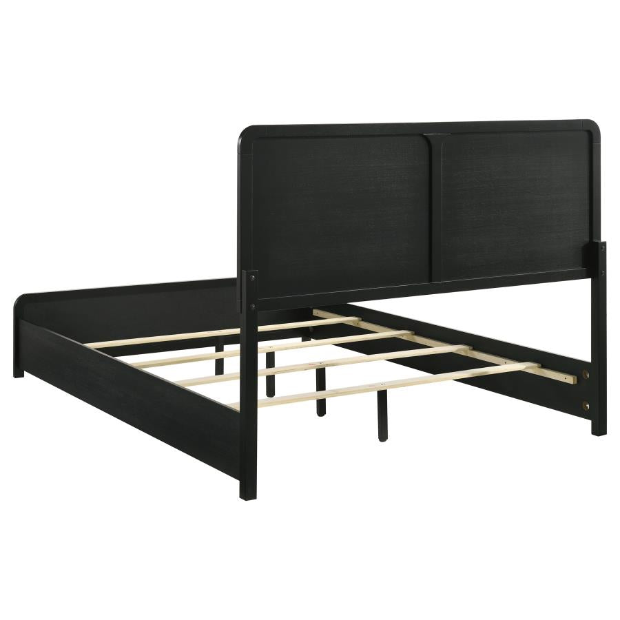 Cavelle 4-piece Queen Bedroom Set Black-zoom-4