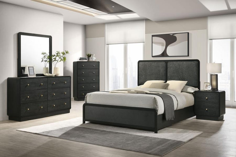 Cavelle Dresser Mirror Black-zoom-