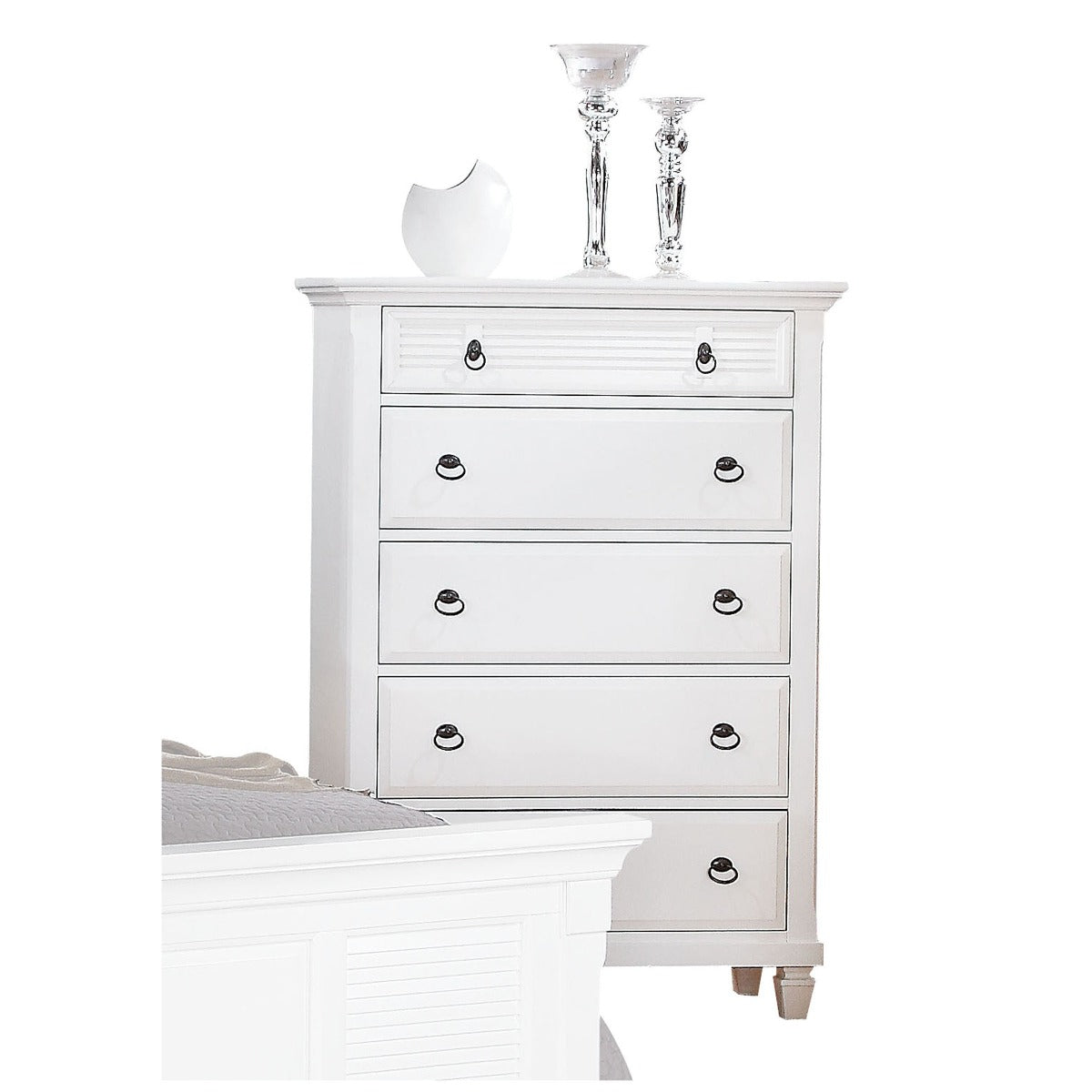 ACME Merivale Chest – front view – Lusso Furniture Miami