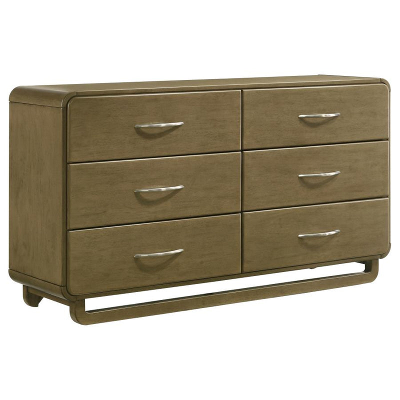 Amsbury 5-piece Eastern King Bedroom Set Nutmeg-zoom-