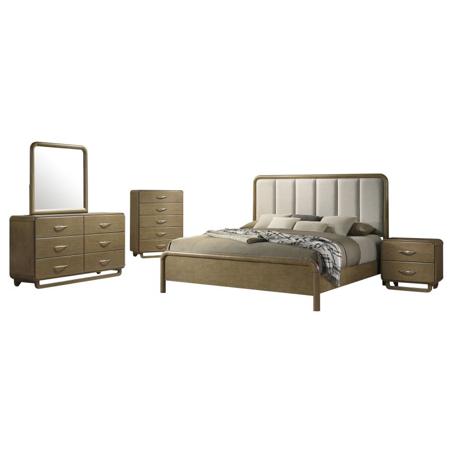 Amsbury 5-piece California King Bedroom Set Nutmeg-zoom-2