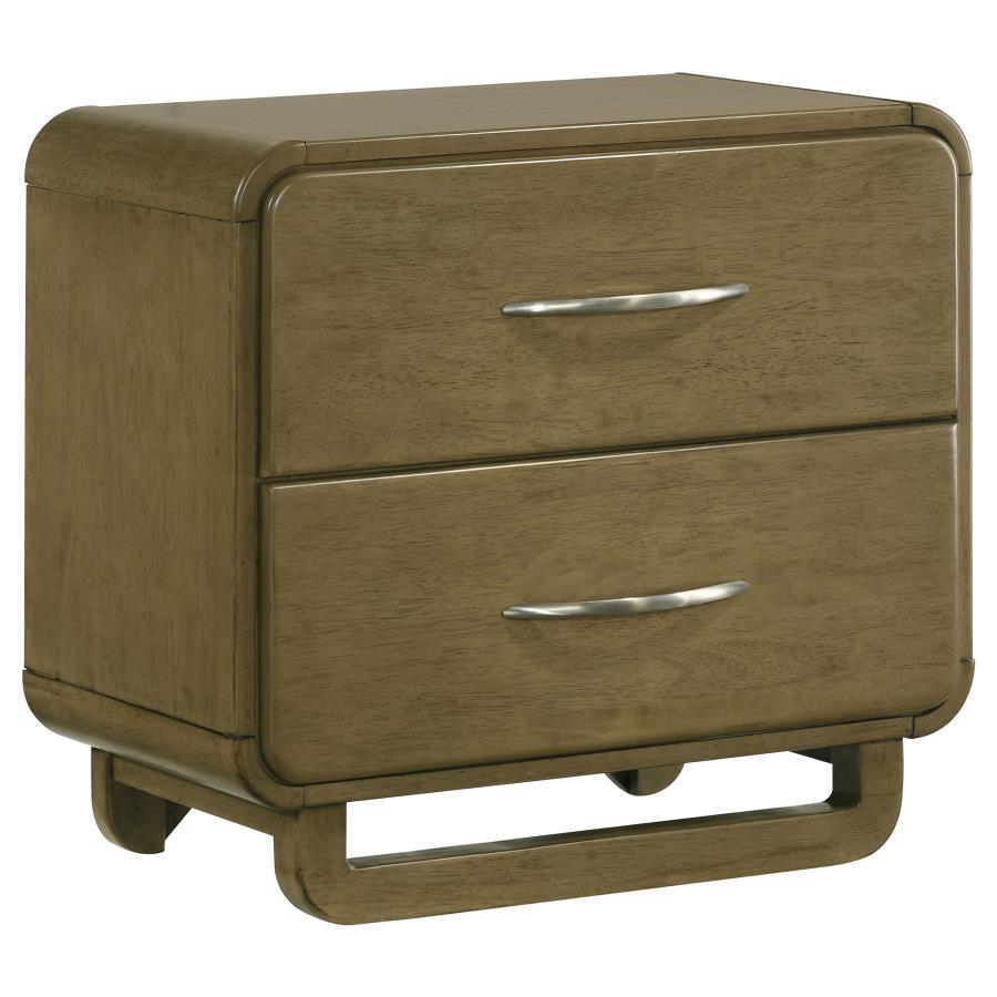 Amsbury 5-piece California King Bedroom Set Nutmeg-5