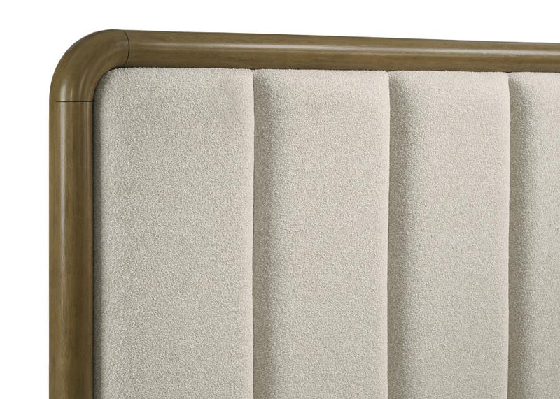 Amsbury 59-inch Upholstered Queen Bed Nutmeg-zoom-