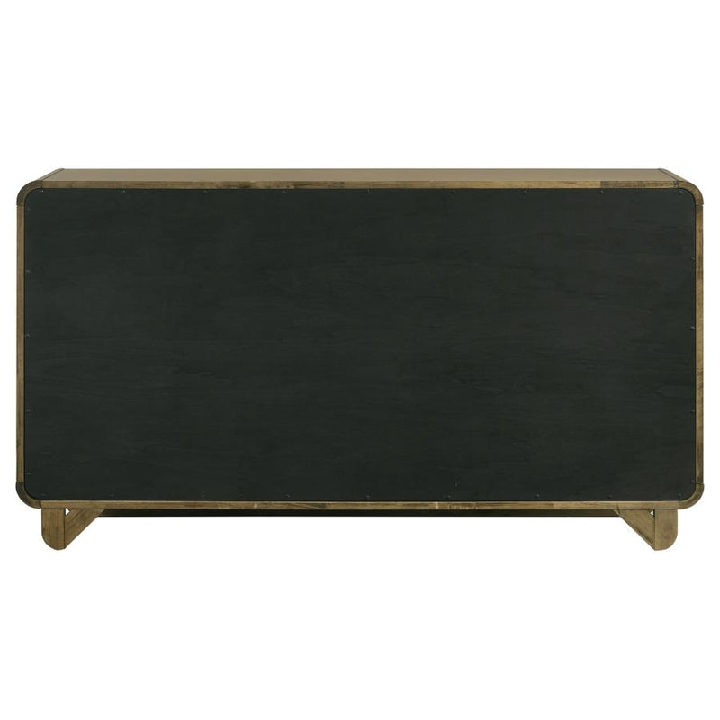 Amsbury 6-drawer Dresser Cabinet Nutmeg-zoom-
