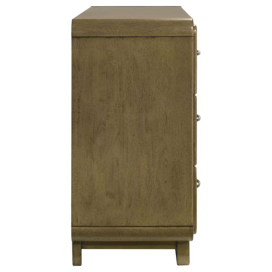 Amsbury 6-drawer Dresser Cabinet Nutmeg-9