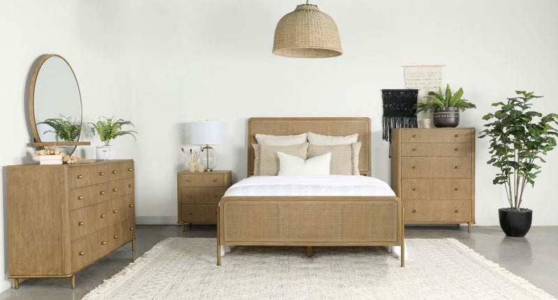 Arini 5-piece California King Bedroom Set Sand Wash-zoom-