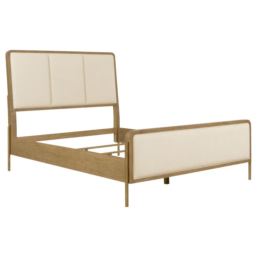 Arini 4-piece California King Bedroom Set Cream and Sand Wash-3