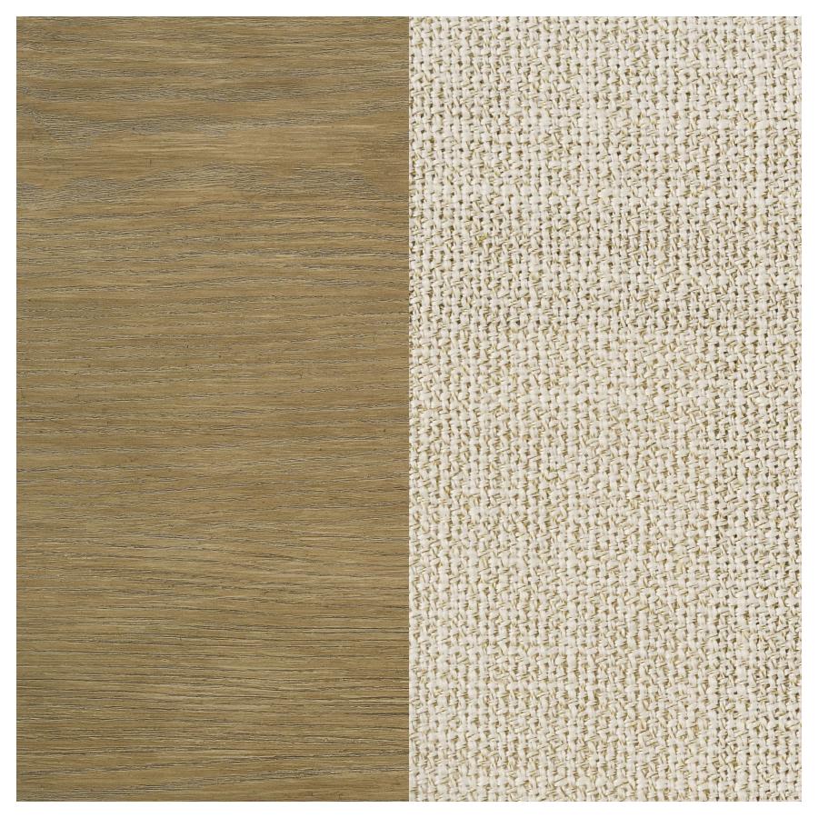 Arini 5-piece California King Bedroom Set Cream and Sand Wash-15