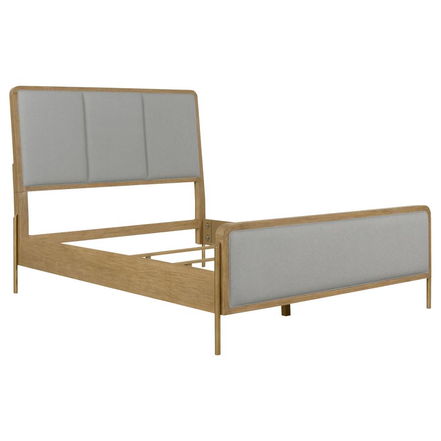 Arini 5-piece Queen Bedroom Set Sand Wash and Grey-3
