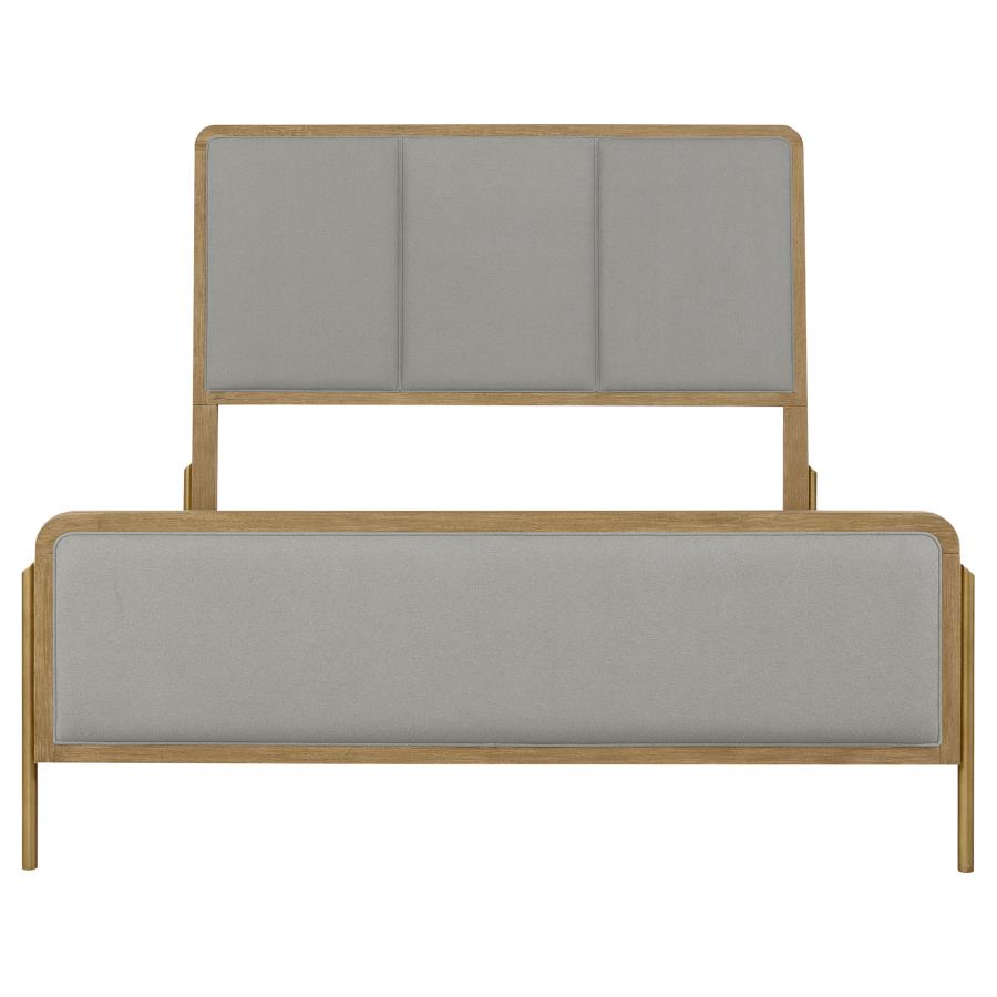 Arini 5-piece Queen Bedroom Set Sand Wash and Grey-4