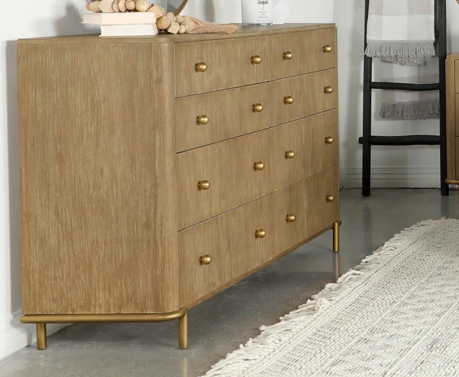 Arini 8-drawer Dresser Sand Wash-zoom-2