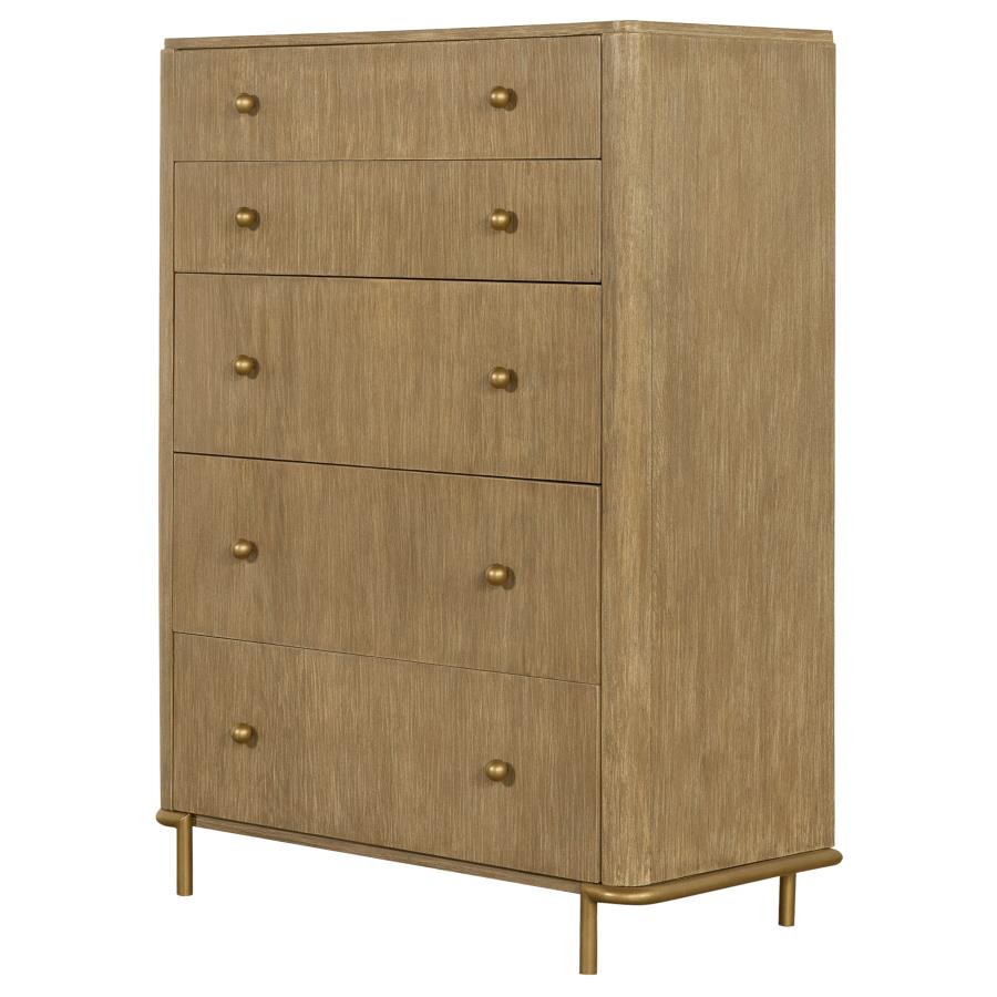 Arini 5-drawer Bedroom Chest Sand Wash-4