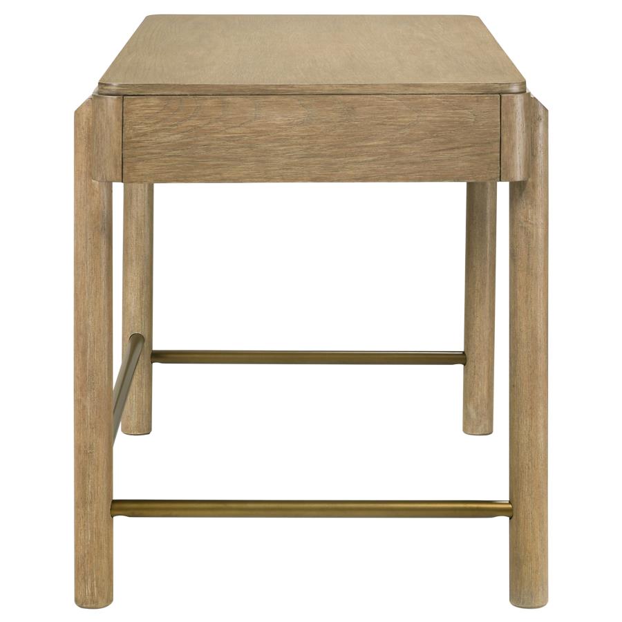 Arini 2-drawer Vanity Desk Makeup Table Sand Wash-5