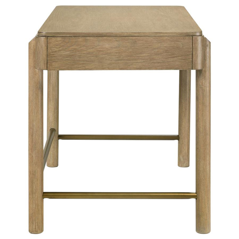 Arini 2-drawer Vanity Desk Makeup Table Sand Wash-zoom-