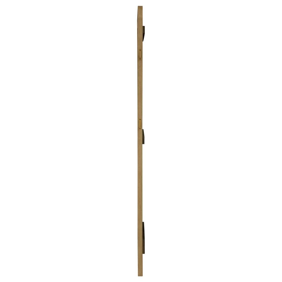 Arini Cane Weave Full Length Standing Floor Mirror Sand Wash-5